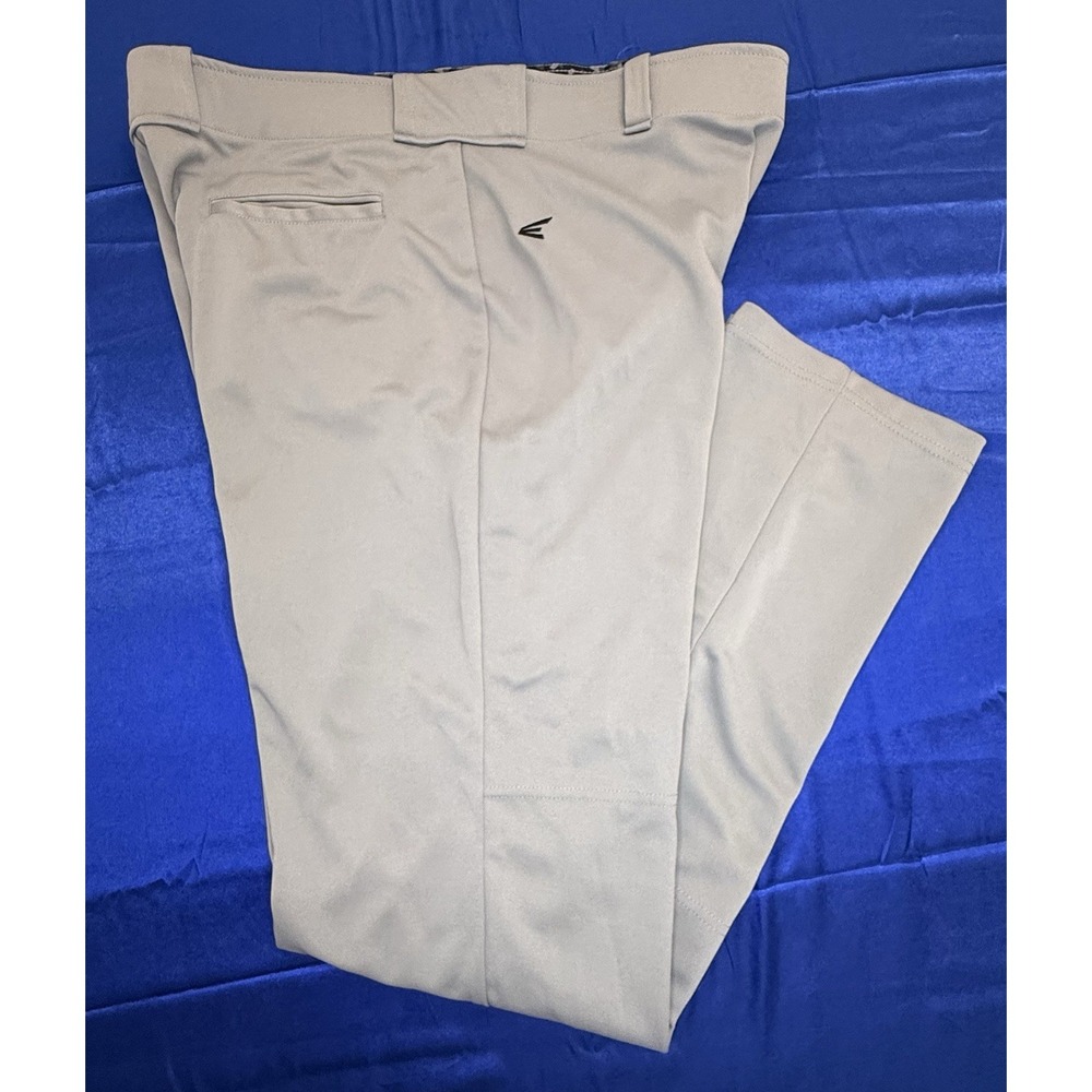 Easton Mojo Baseball Pants Men's XL Gray Straight Leg Athletic Waist Size 38-39